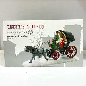 Department 56 Christmas In The City Central Park Carriage - Thumbnail 5